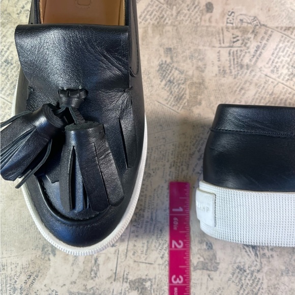 Longchamp Fall 2015 Ready to Wear Collection platform black leather loafers - Picture 14 of 14